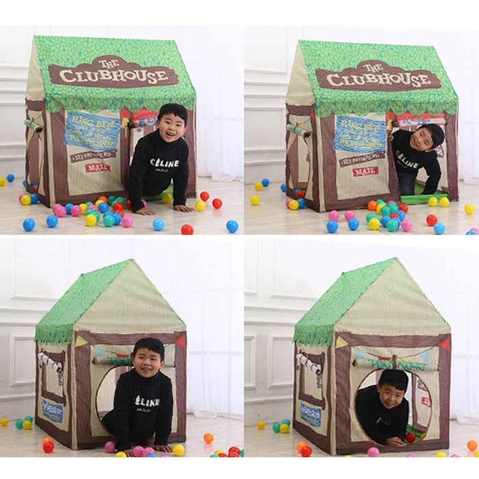 Rynx | Household Children Printing Play Tent Small Game House (Green)