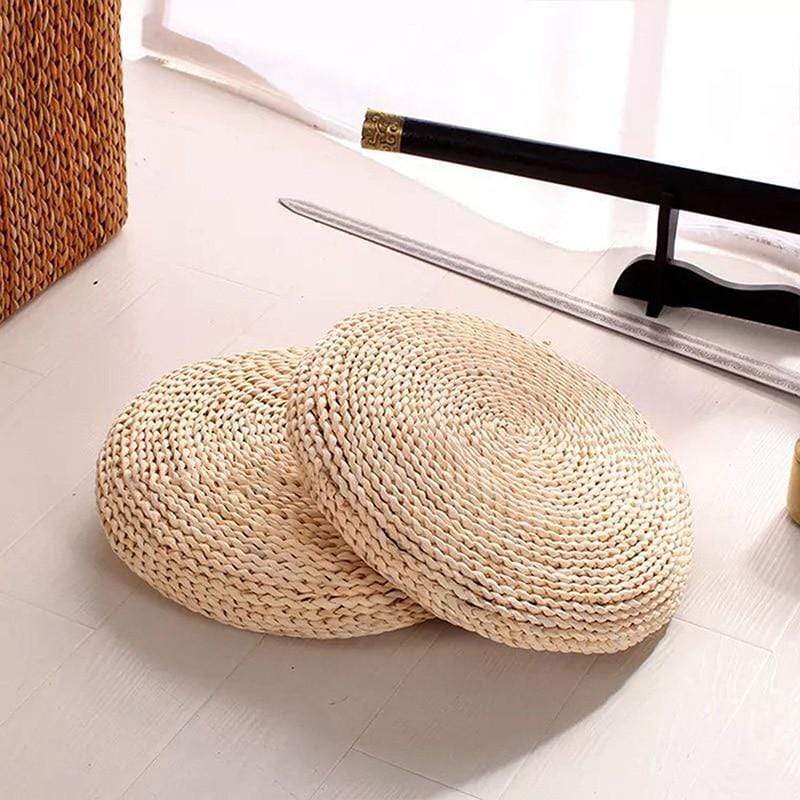 Rynx | Natural Tatami Straw Floor Pillow