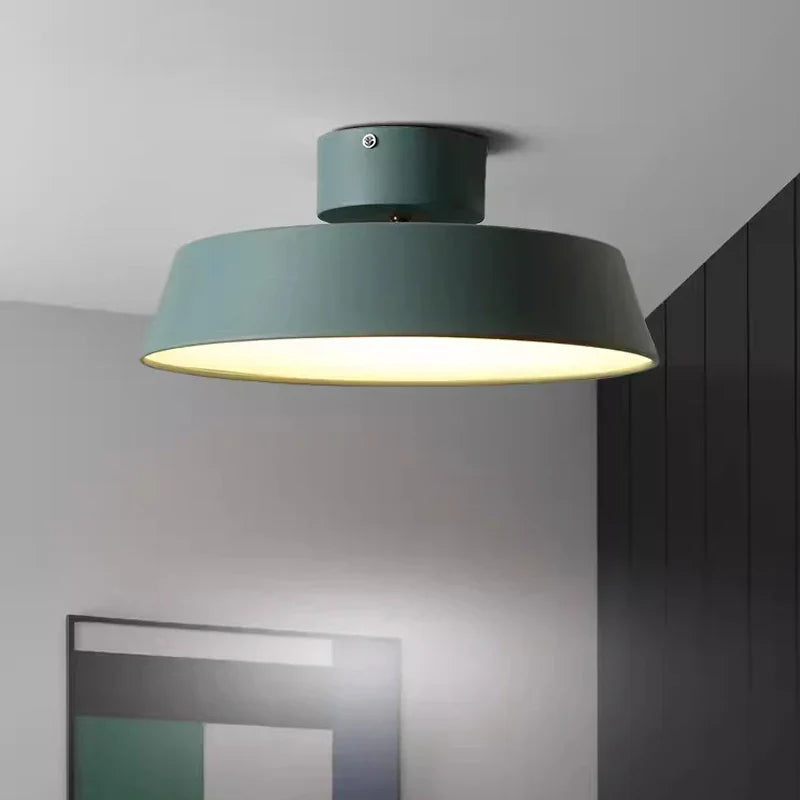 Rynx | Adjustable Led Ceiling Lamp Green 30CM Tritone light