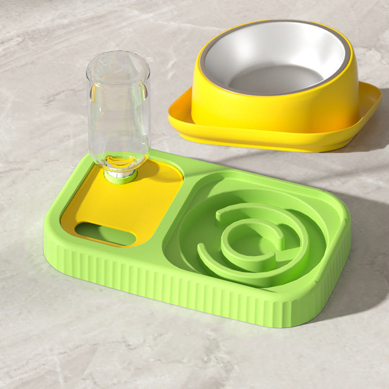 Rynx | Cat Bowls Water and Food Bowl Set, 2 in 1