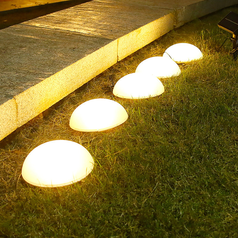 Rynx | Solar 5 Half Ball LED Outdoor Garden Decorative Lawn Stake Light