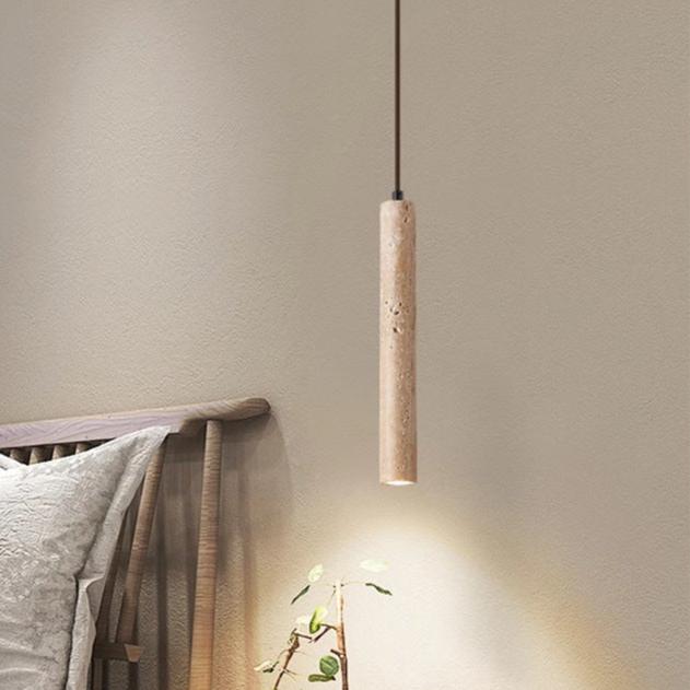 Rynx | Minimalist Travertine Ceiling Lamp Led