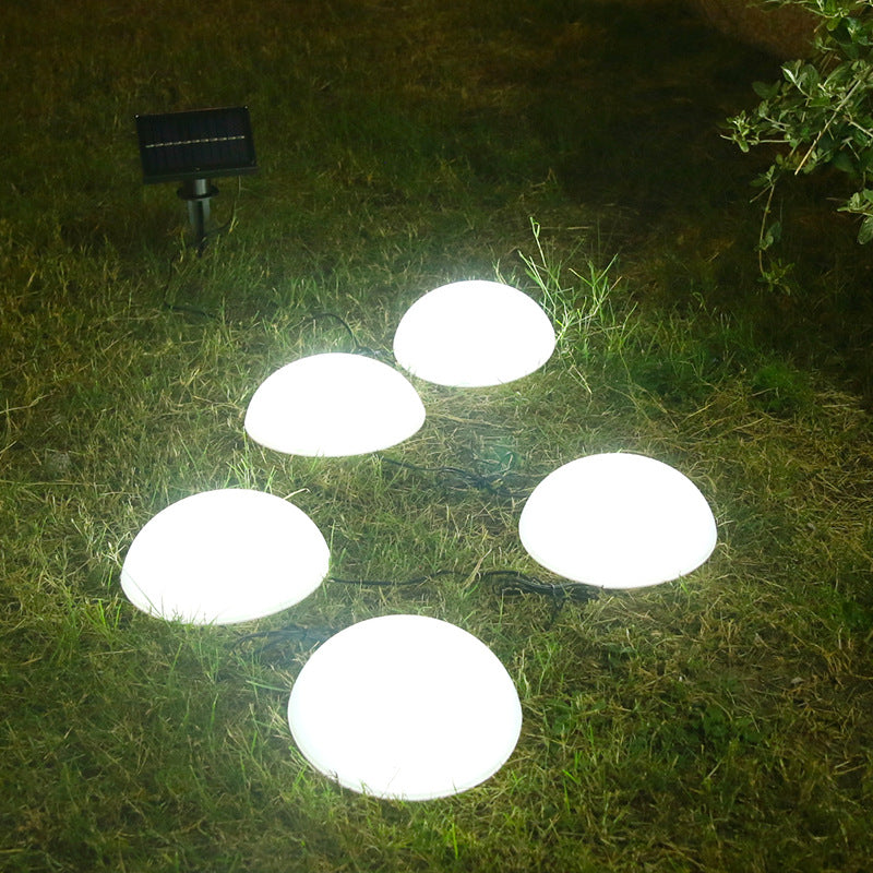 Rynx | Solar 5 Half Ball LED Outdoor Garden Decorative Lawn Stake Light