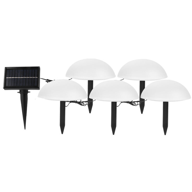 Rynx | Solar 5 Half Ball LED Outdoor Garden Decorative Lawn Stake Light