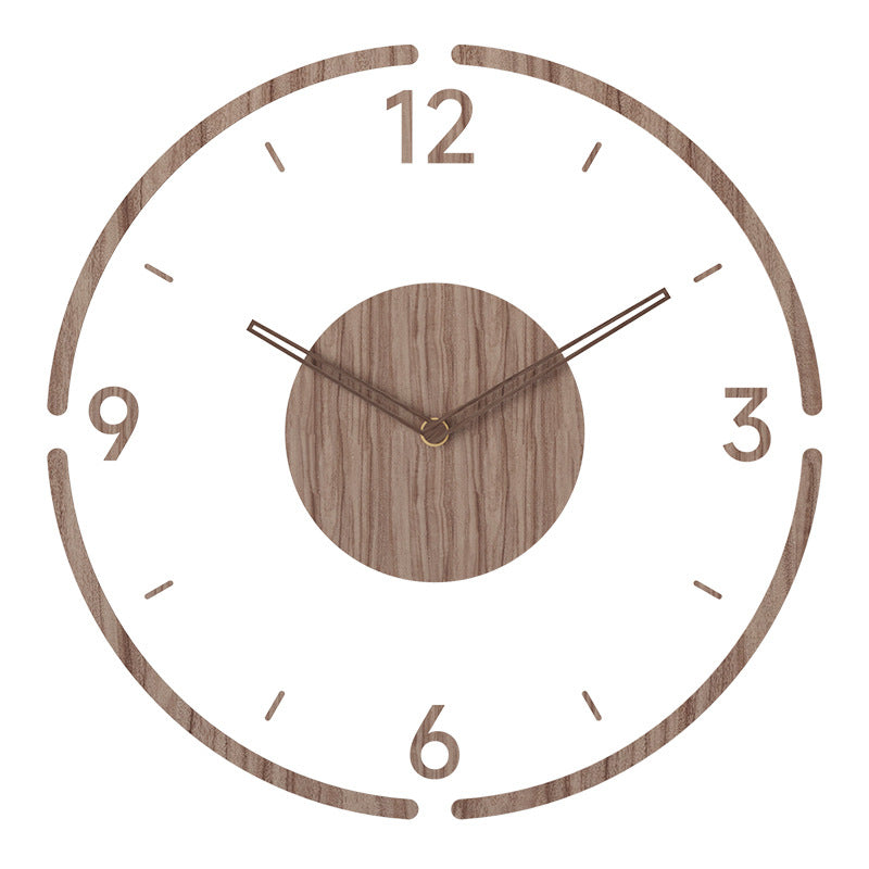 Rynx | Nordic Design Wall Clock made of Wood - Stylish & Silent
