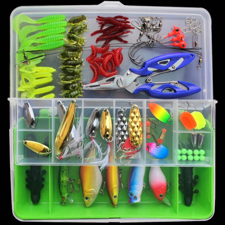 Rynx | 101 PCS Fishing Bait Lure Kit Fishing Tackle (Green)
