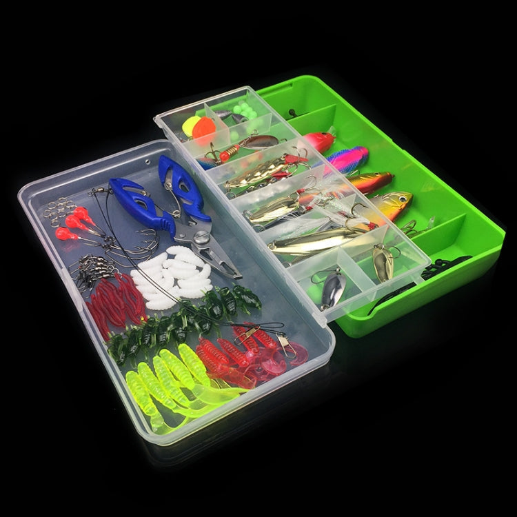 Rynx | 101 PCS Fishing Bait Lure Kit Fishing Tackle (Green)
