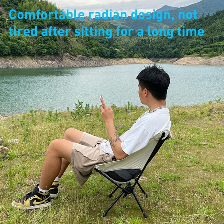 Rynx | Small Outdoor Camping Leisure Beach Portable Folding Chair (Grey)