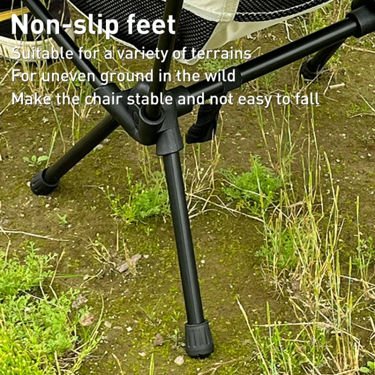 Rynx | Small Outdoor Camping Leisure Beach Portable Folding Chair (Grey)