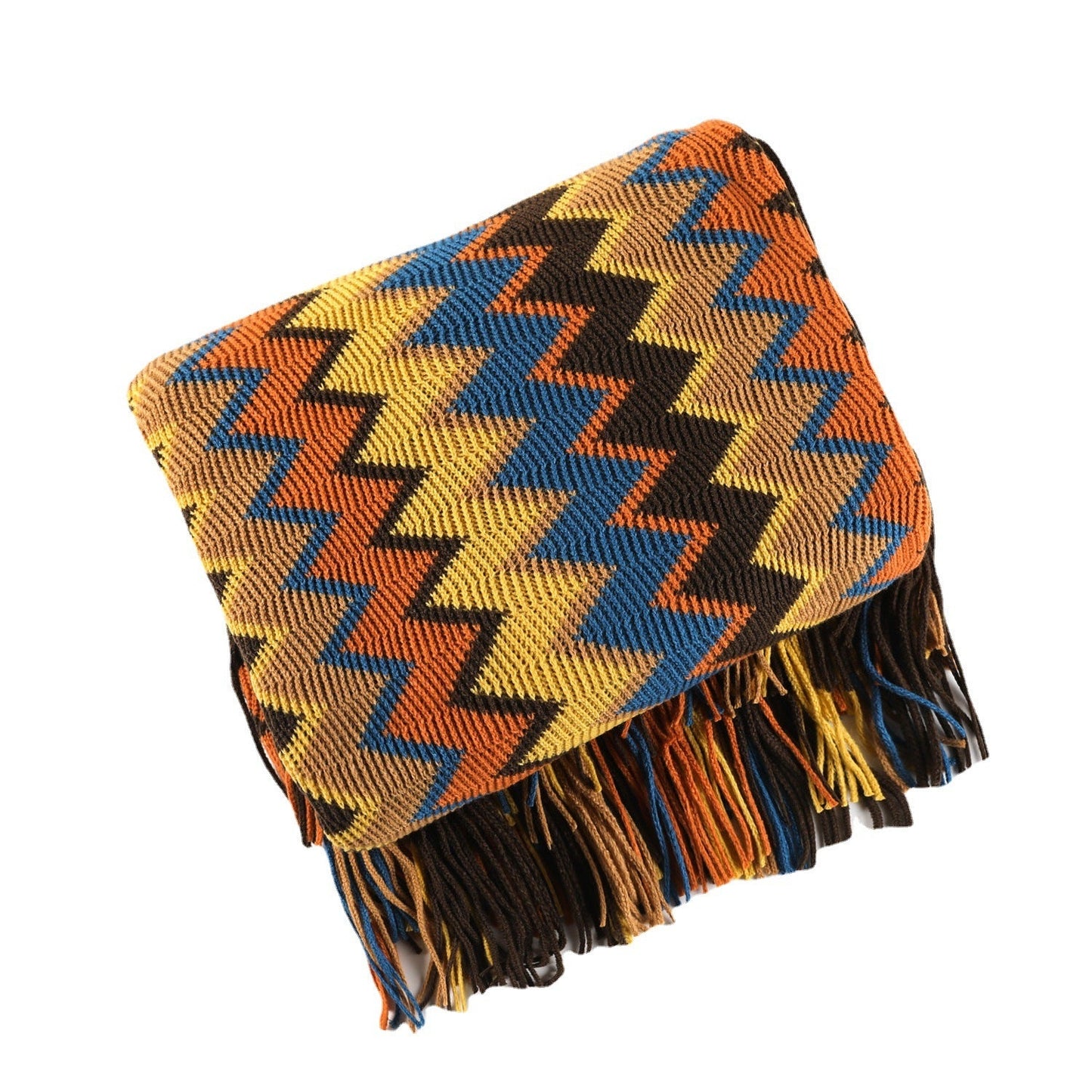 Rynx | Owen Colorful Chevron Bedspread