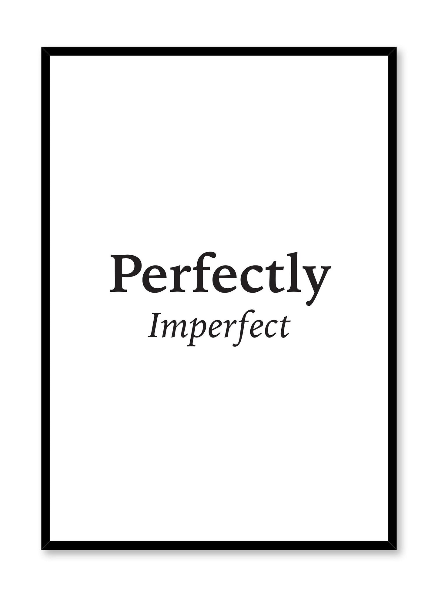 Rynx | Perfectly imperfect, Poster