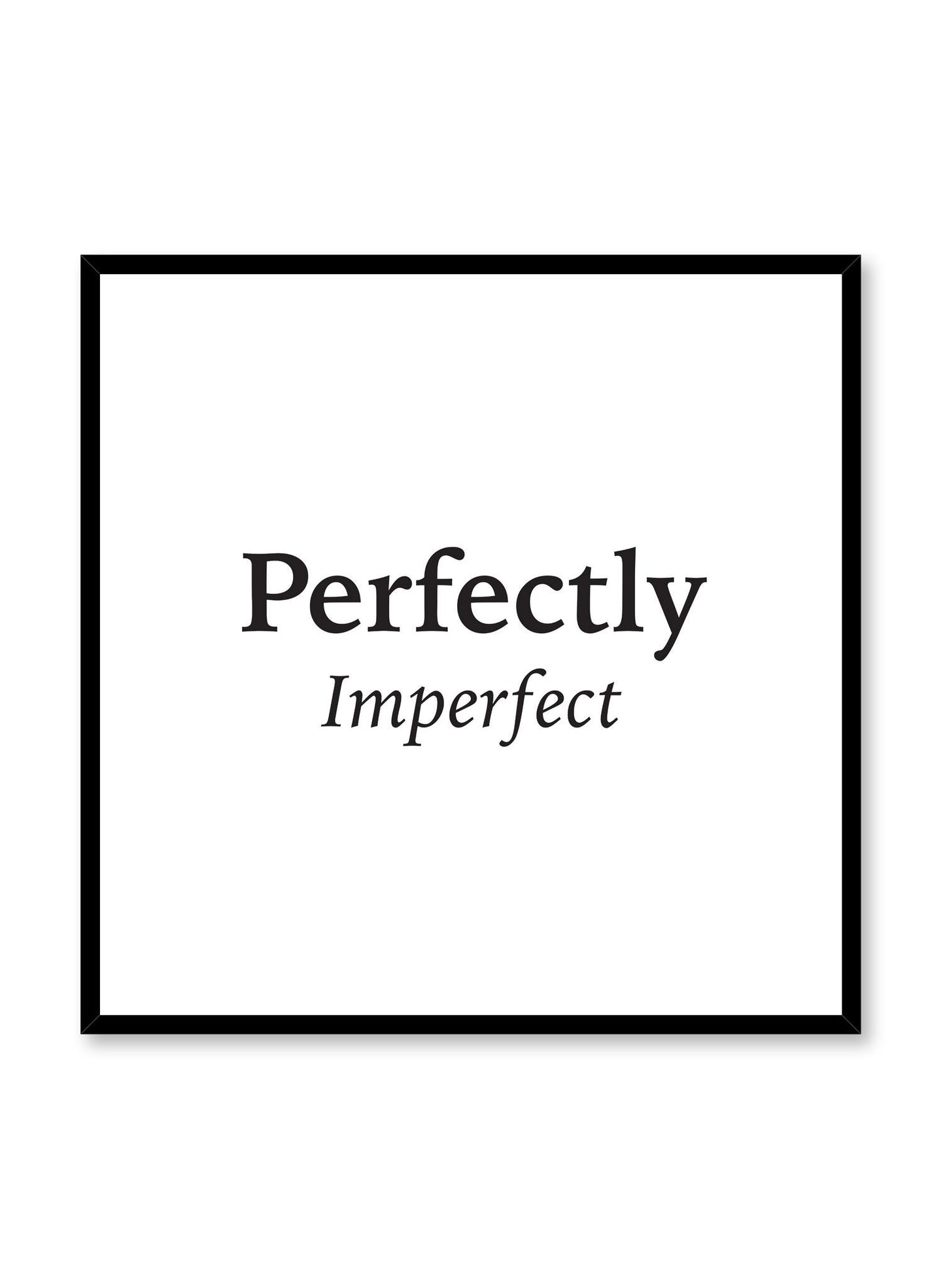 Rynx | Perfectly imperfect, Poster