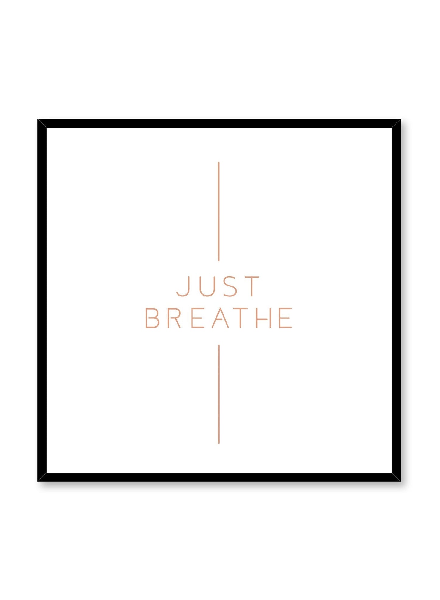Rynx | Breathe in Beige, Poster
