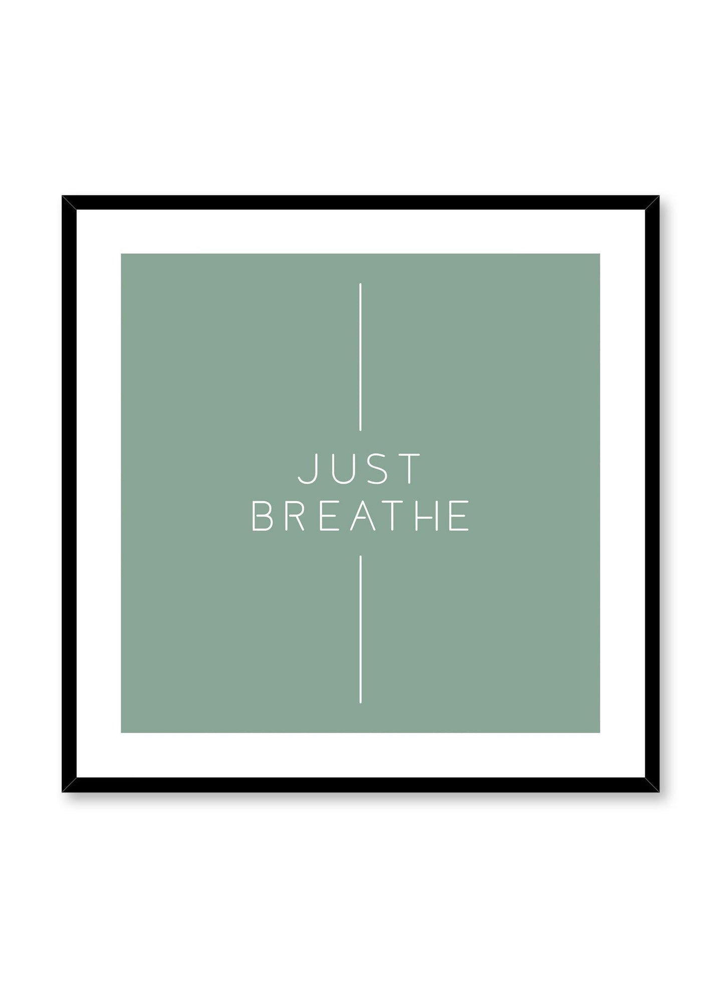 Rynx | Breathe in Green, Poster