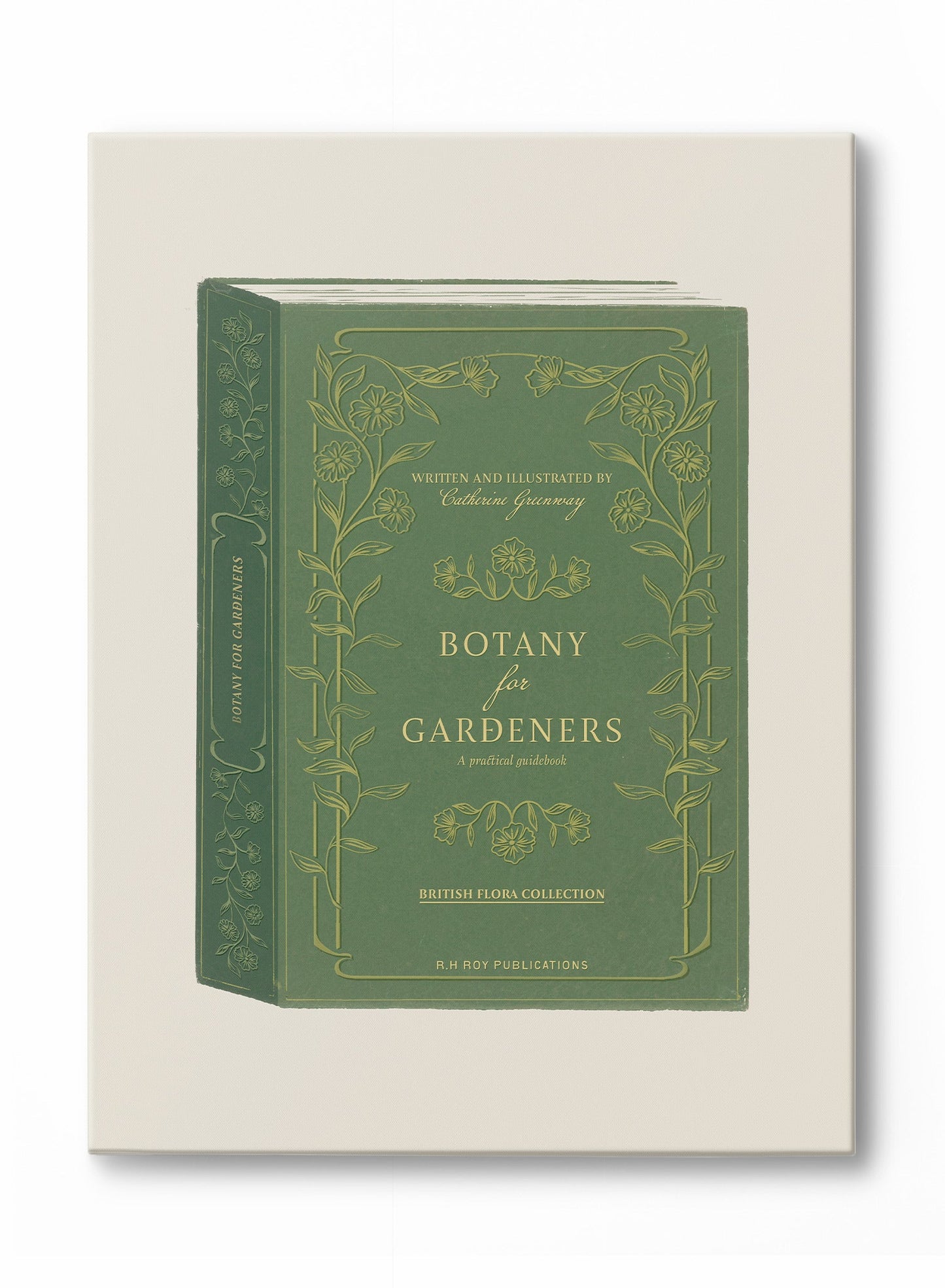 Rynx | Botany for Gardeners Book Cover, Poster