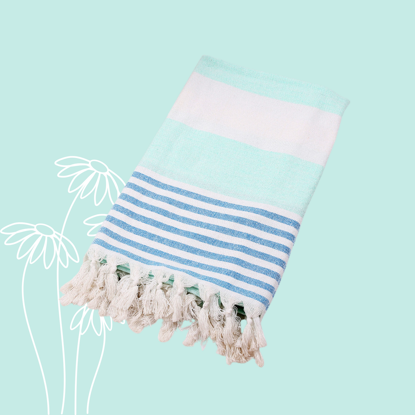 Rynx | Pasuteru Cotton Linen Beach Blanket