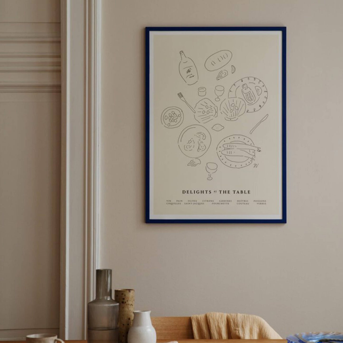 Rynx | Delights at the Table Print 21Cm x 29.7Cm (A4)
