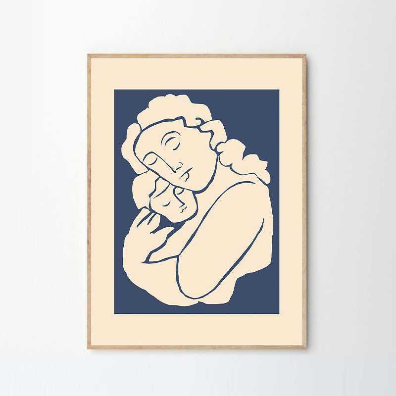 Rynx | Woman with Child Print 50Cm x 70Cm