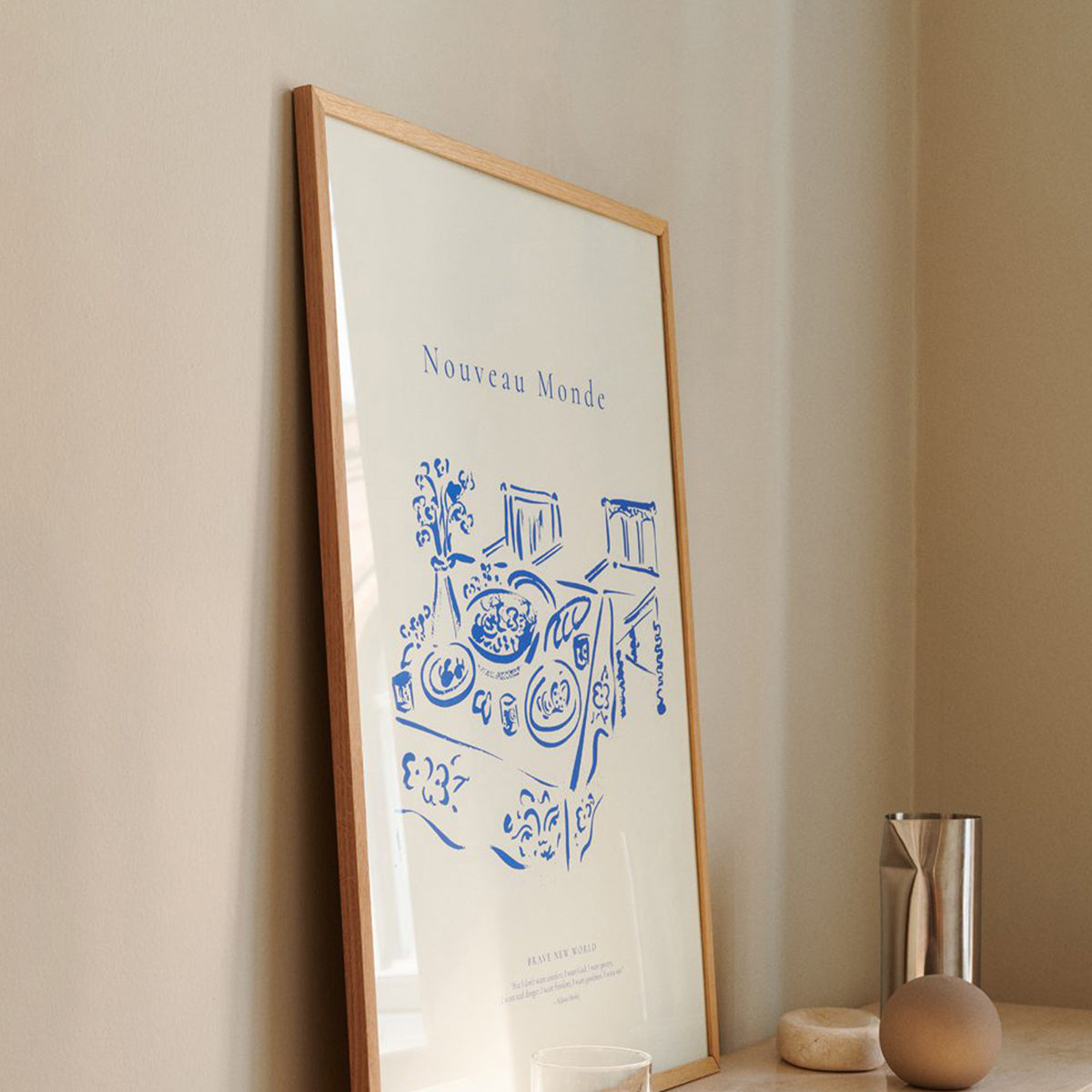 Rynx | Nouveau Monde Print 50Cm x 70Cm