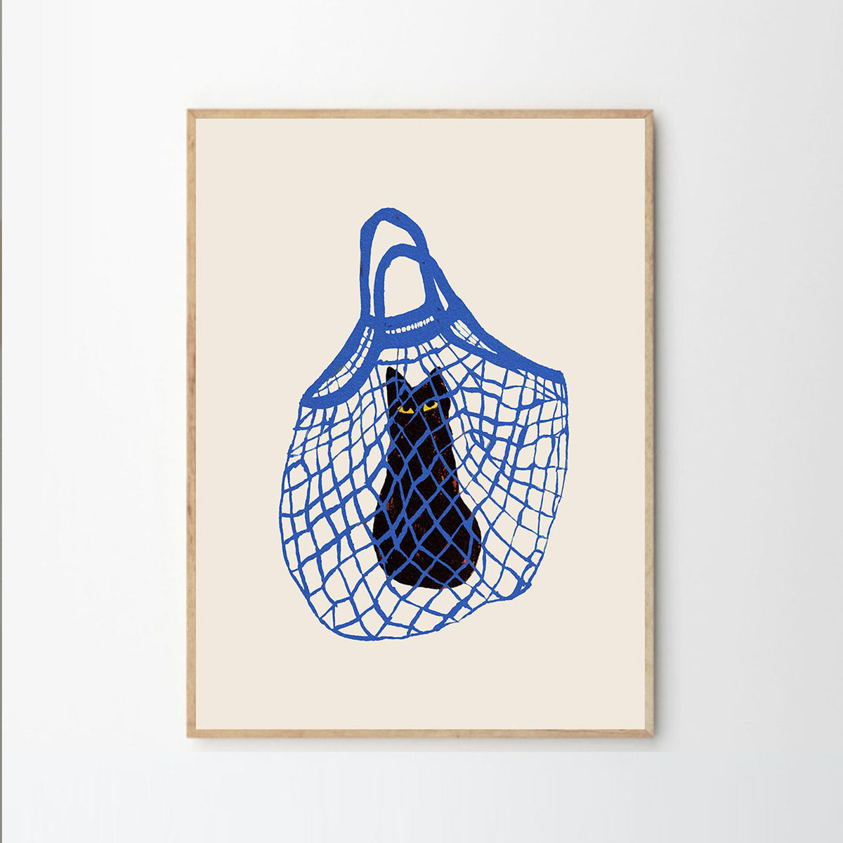 Rynx | The Cat'S In The Bag Print 40Cm x 50Cm