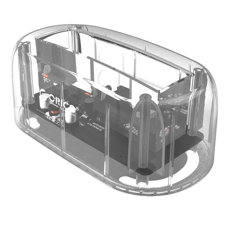 Rynx | ORICO 6139U3 2.5 / 3.5 Inch Transparent SATA to USB 3.0 Hard Drive Docking Station (Transparent)