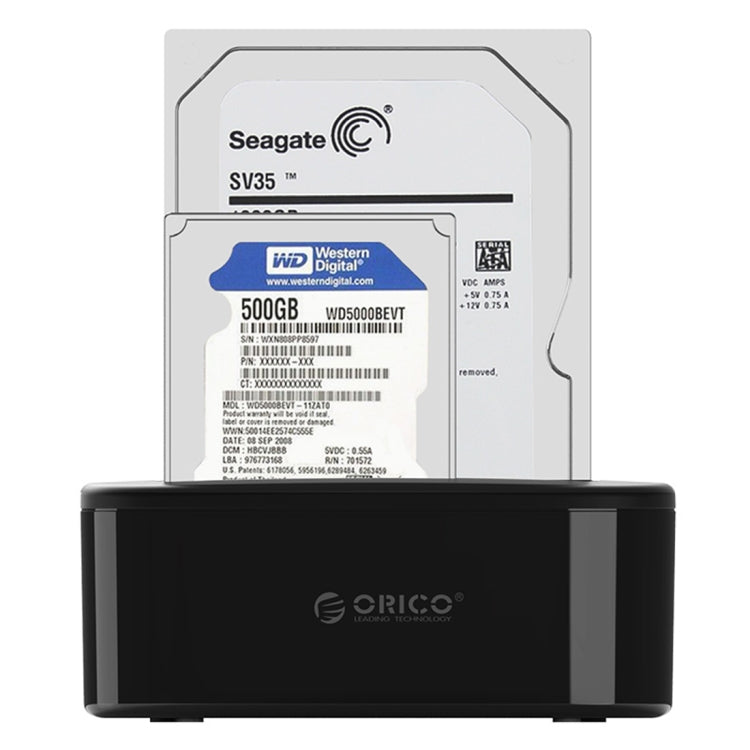 Rynx | ORICO 6228US3 2.5 / 3.5 inch SATA HDD / SSD 2 Bay USB 3.0 Hard Drive Dock
