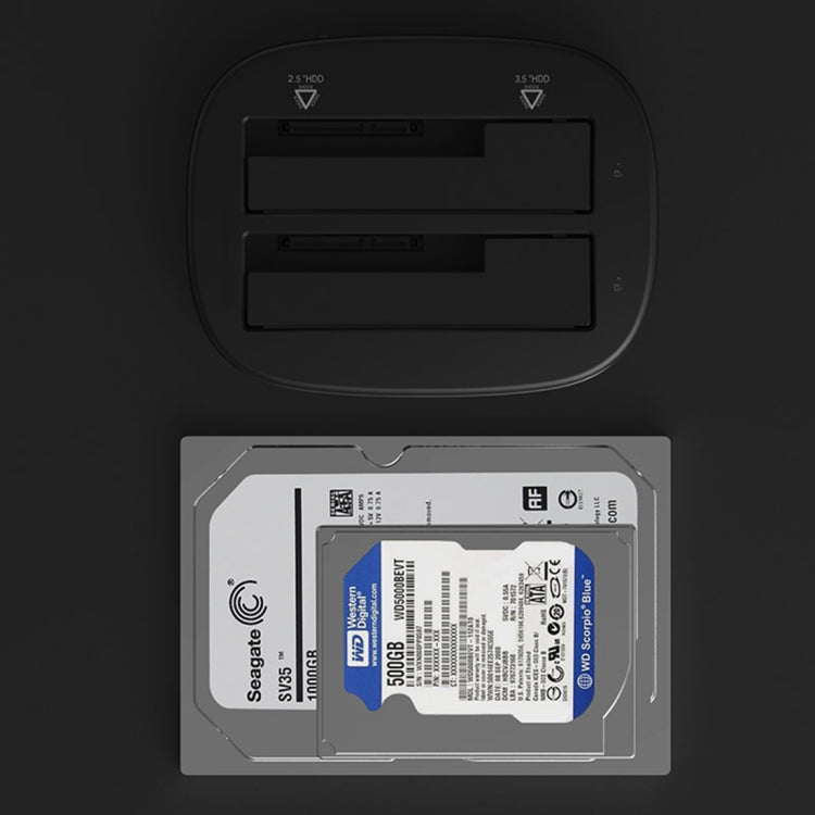 Rynx | ORICO 6228US3 2.5 / 3.5 inch SATA HDD / SSD 2 Bay USB 3.0 Hard Drive Dock