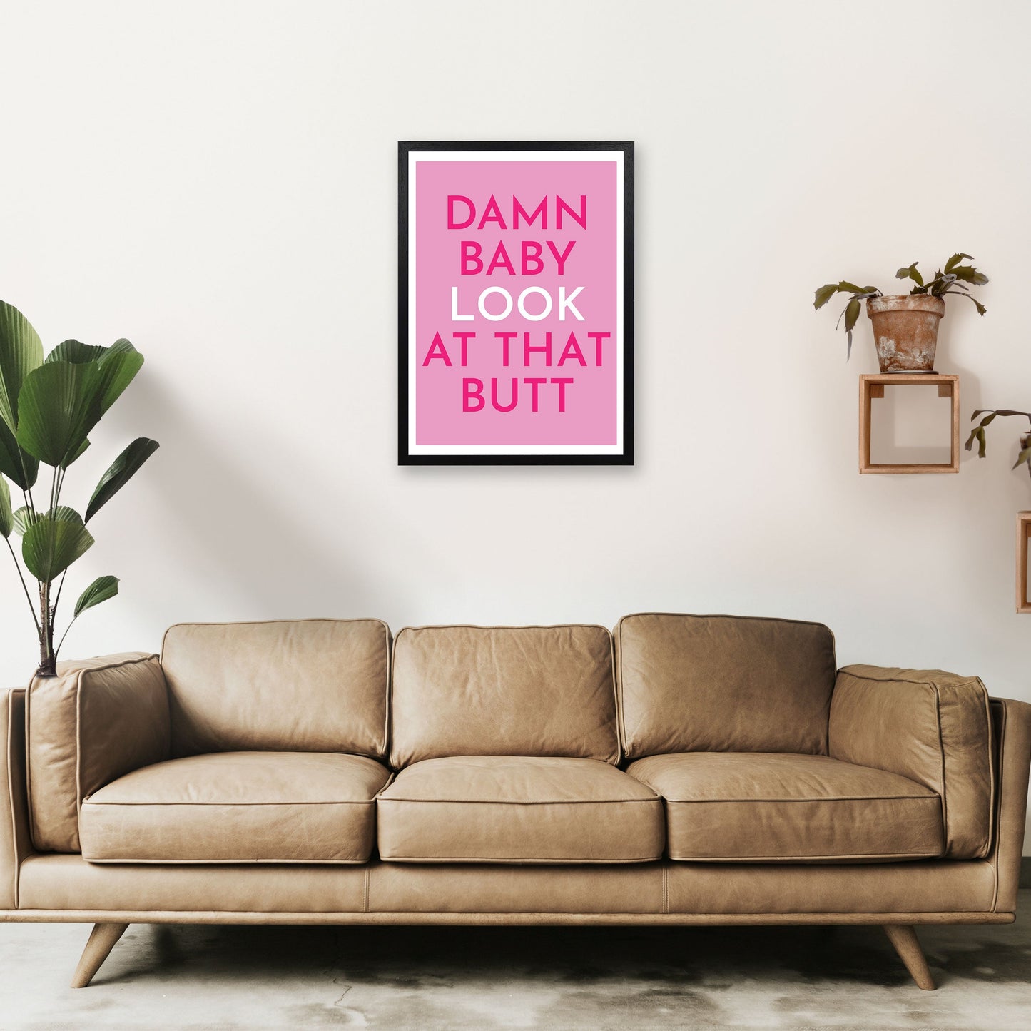 Rynx | Damn Baby Art Print by Pixy Paper