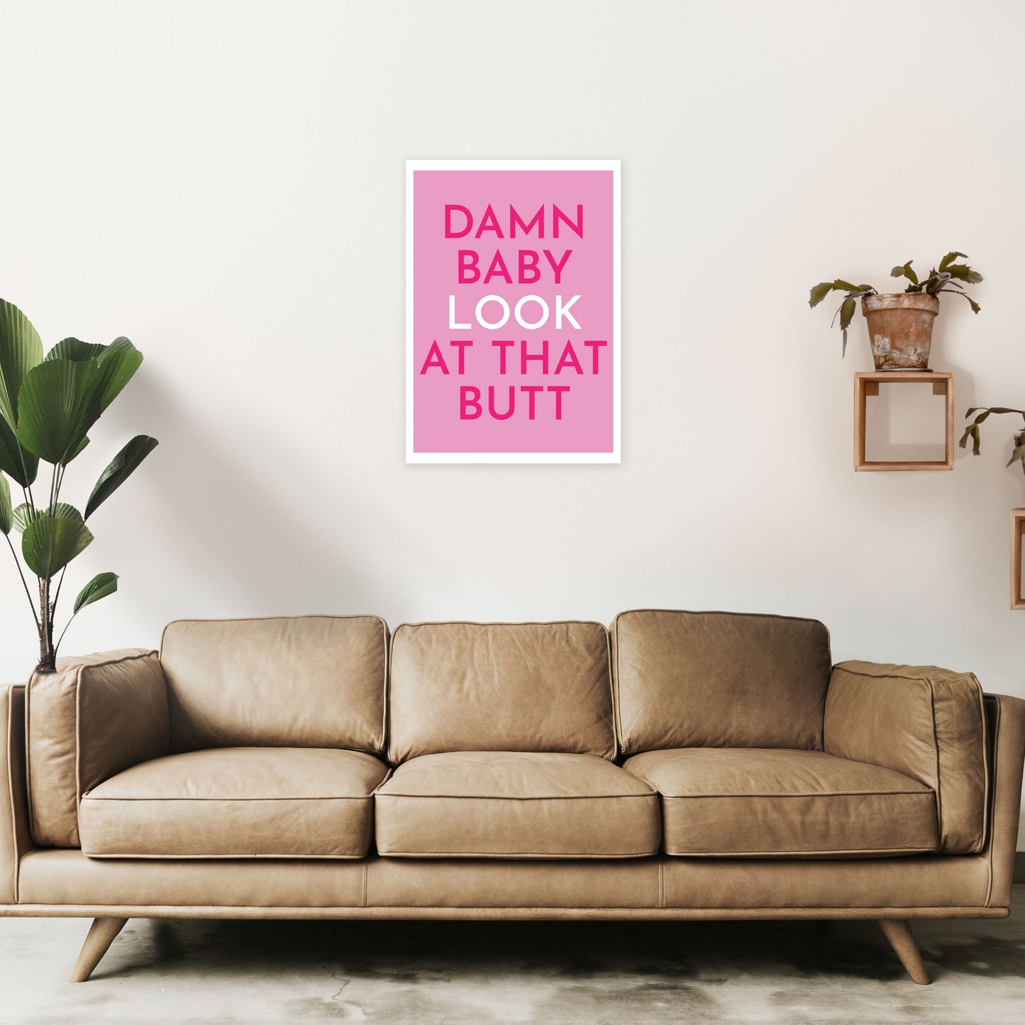 Rynx | Damn Baby Art Print by Pixy Paper