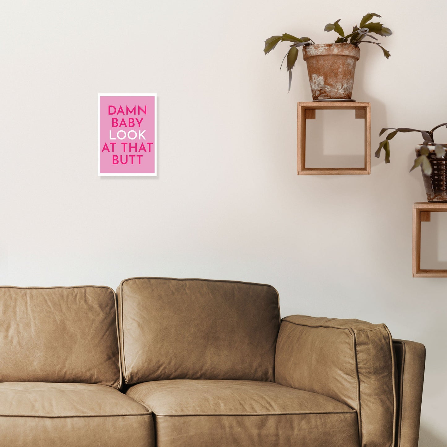 Rynx | Damn Baby Art Print by Pixy Paper