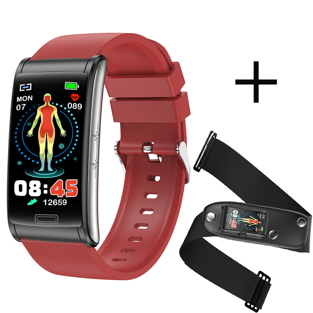 Rynx | Smart Bracelet 3-Channel EKG Blood Pressure Blood Oxygen Blood Sugar Sleep Detection