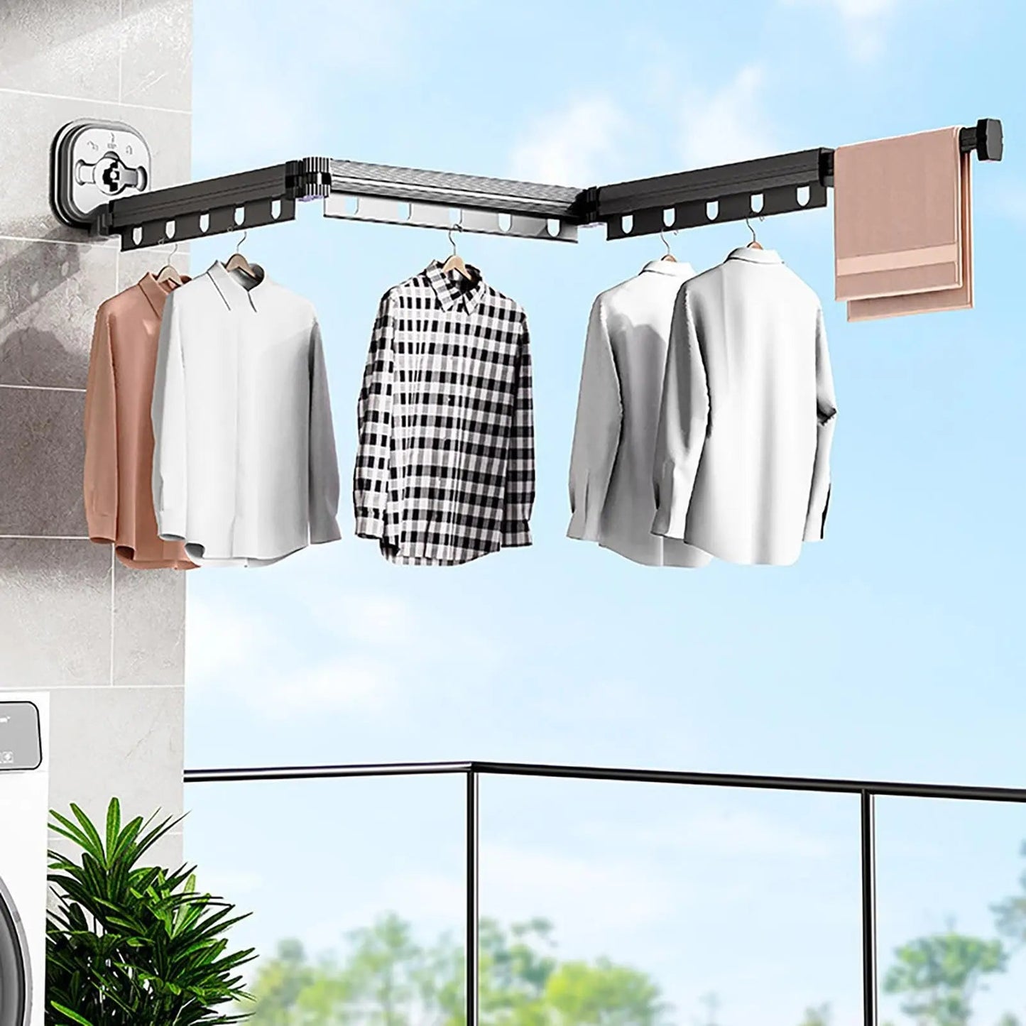 Rynx | Space-saving laundry dryer