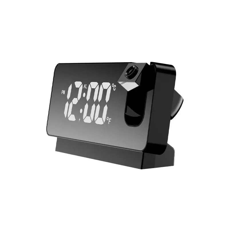 Rynx | Projection alarm clock with mirror display and large LED screen