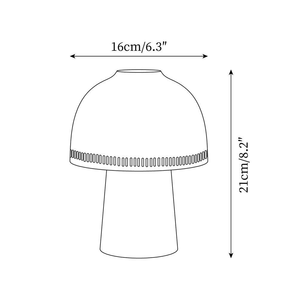 Rynx | Raku Table Lamp