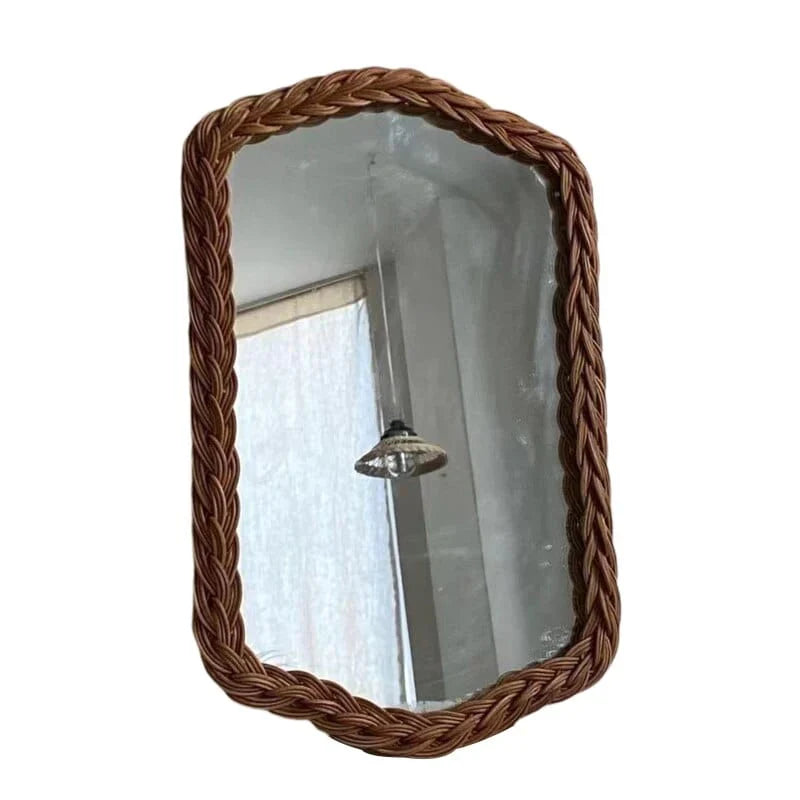 Rynx | Rattan Woven Accent Mirror