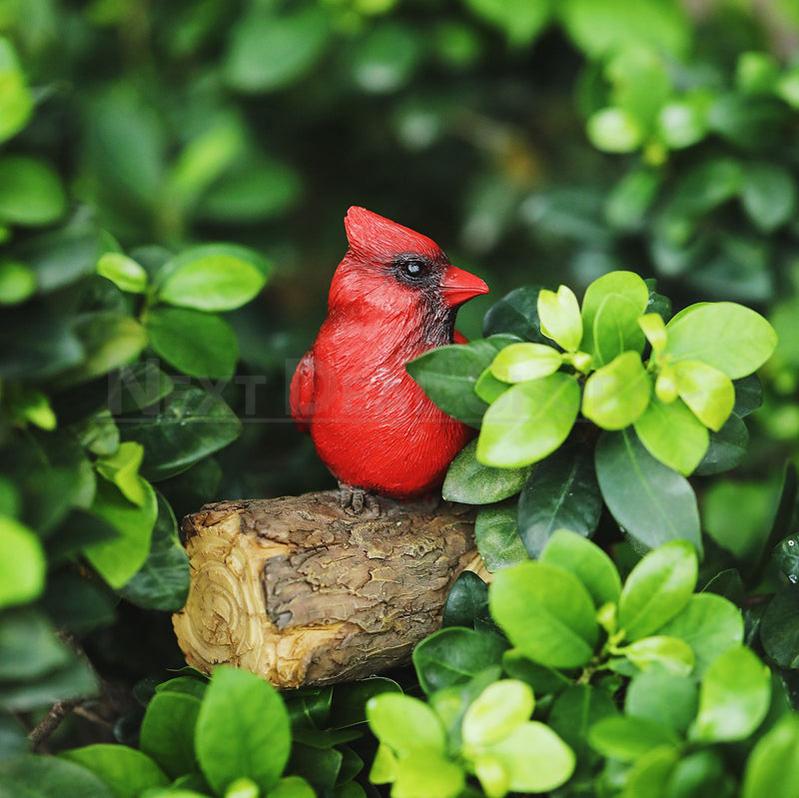 Rynx | Red cardinal garden clips