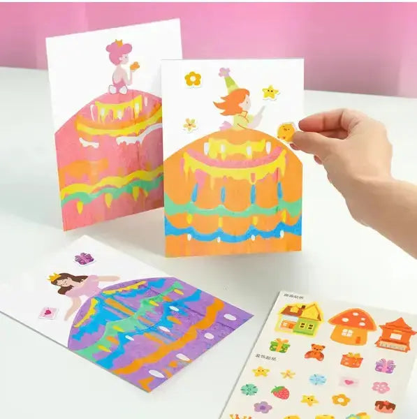 Rynx | Rainbow Scratch Art Set – Creative Fun & Postcards in One