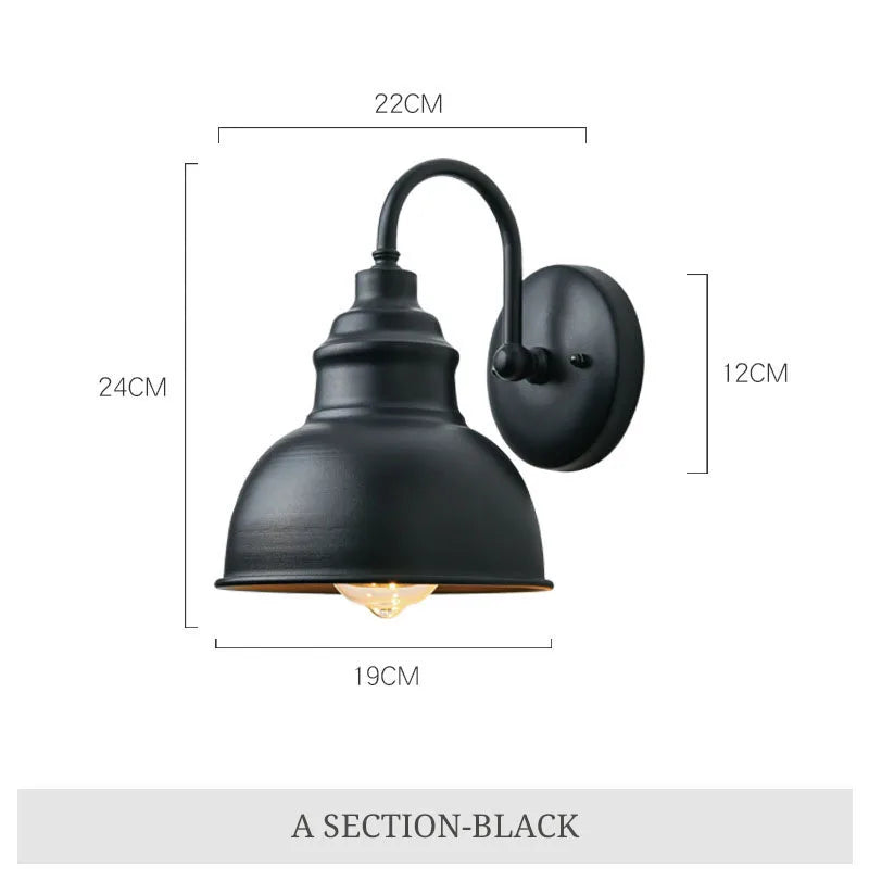 Rynx | RetroLys - Waterproof Vintage Wall Lamp