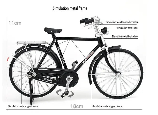 Rynx | Retro bicycle model 1:8 scale