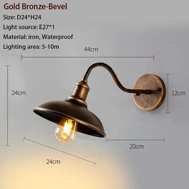 Rynx | Rynx Classic - Waterproof Vintage Wall Lamp