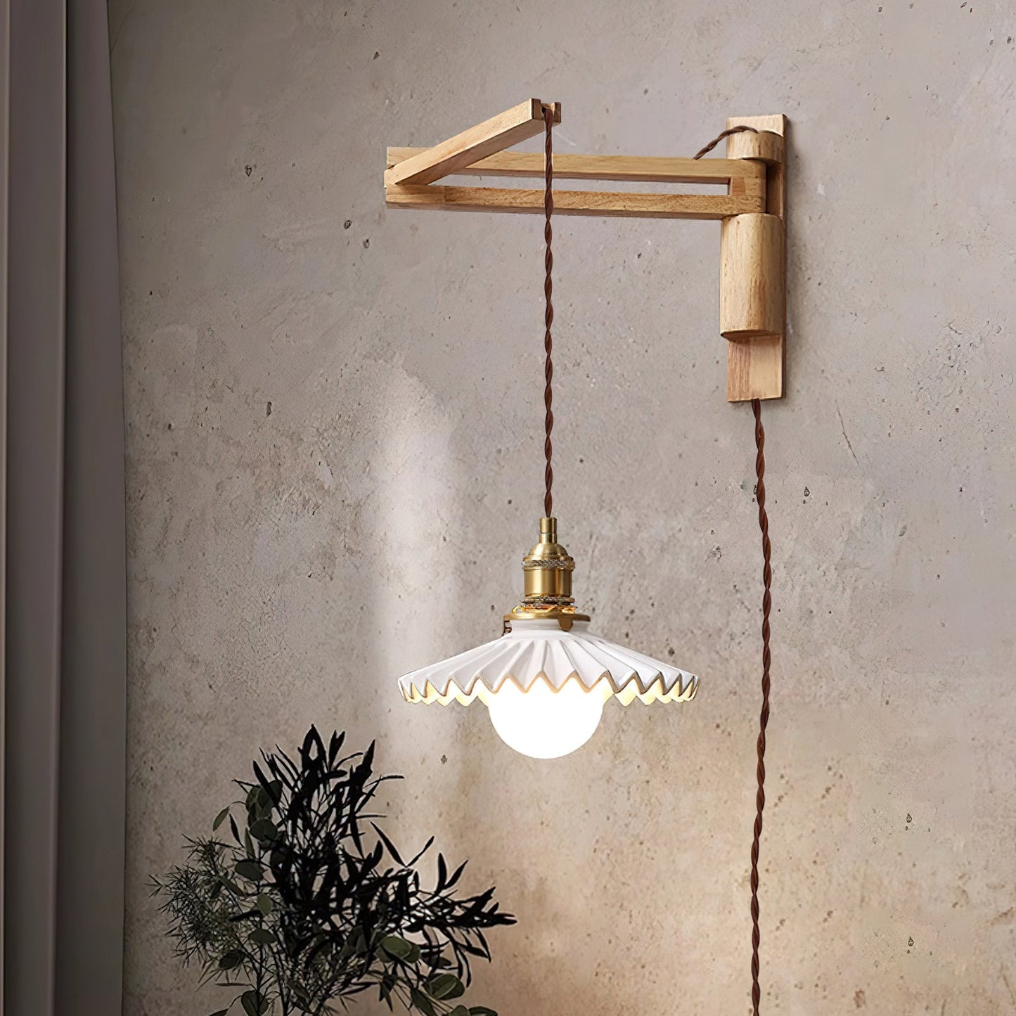Rynx | Rigale Plug In Wall Lamp