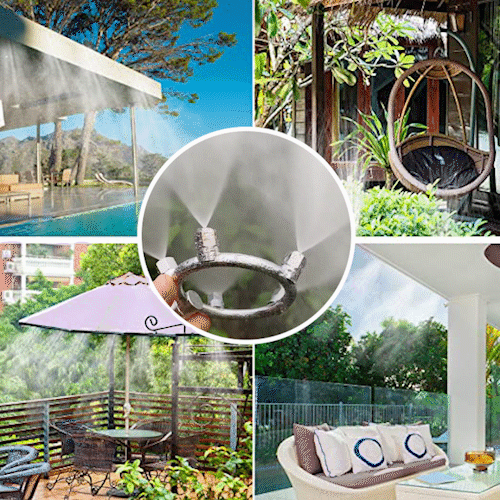 Rynx | Ring spray nozzle with mist function – Ideal for horse stable, vineyard, agriculture & garden