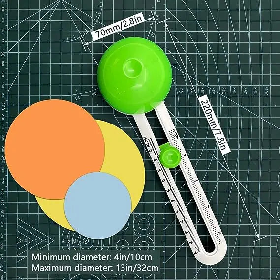 Rynx | Redary Cutter – Precise & Safe for Paper & Fabric (incl. 2 Blades)