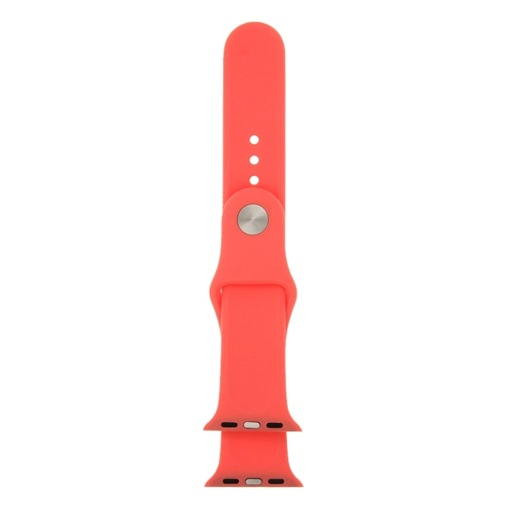 Rynx | For Apple Watch Sport 38 mm High-Performance Longer Silicone Sport Band with Pin and Clasp Closure (Pink)