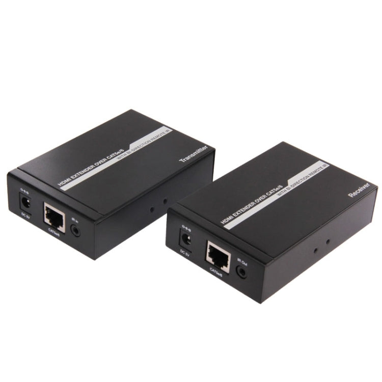 Rynx | HDMI Extender Over Cat5e / 6 (EU Plug) (Black)