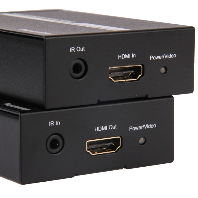 Rynx | HDMI Extender Over Cat5e / 6 (EU Plug) (Black)