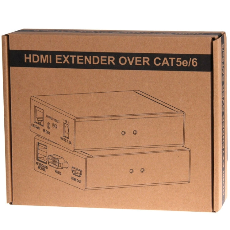 Rynx | HDMI Extender Over Cat5e / 6 (EU Plug) (Black)