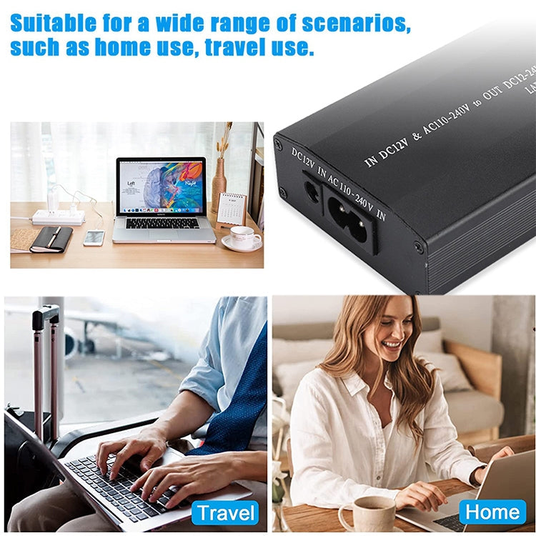 Rynx | 100W Universal Laptop AC / DC Adapter, Convenient Switchable Voltage, with USB 5V Port