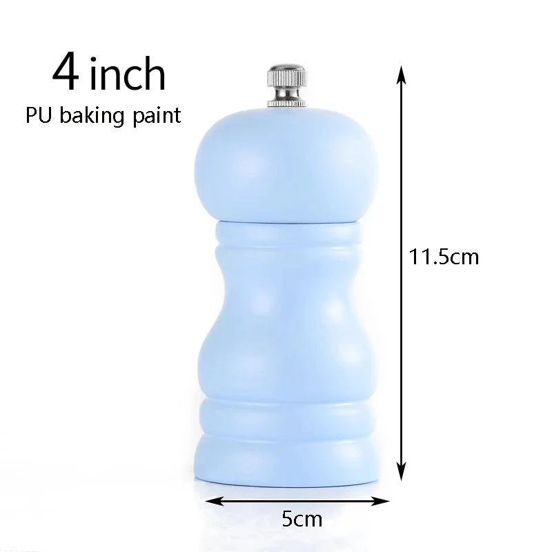 Rynx | Elegant adjustable salt and pepper mill set made of solid wood for outdoor dining