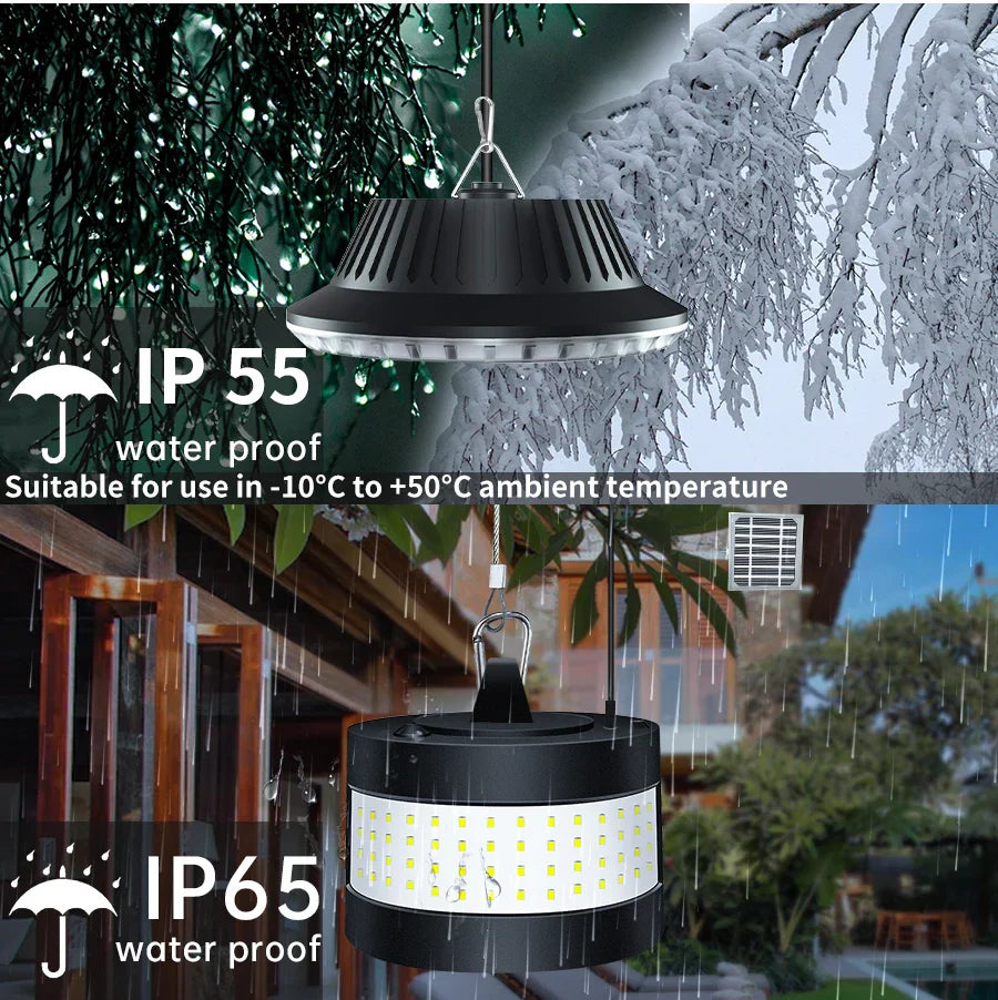 Rynx | Eco Solar Panel Outdoor Waterproof Light System